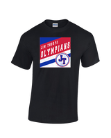 Jim Thorpe Football Square - Cotton T-Shirt