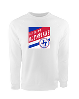 Jim Thorpe Football Square - Crewneck Sweatshirt