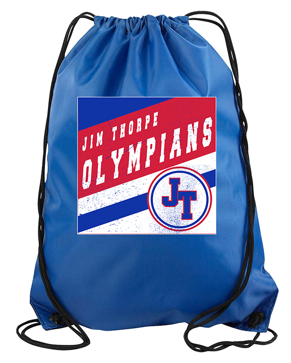 Jim Thorpe Football Square - Drawstring Bag