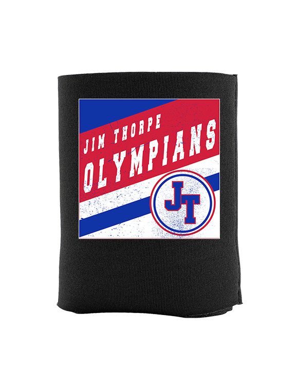 Jim Thorpe Football Square - Koozie