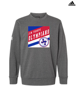Jim Thorpe Football Square - Mens Adidas Crewneck