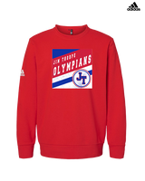 Jim Thorpe Football Square - Mens Adidas Crewneck