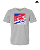 Jim Thorpe Football Square - Mens Adidas Performance Shirt