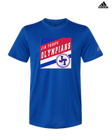 Jim Thorpe Football Square - Mens Adidas Performance Shirt