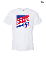 Jim Thorpe Football Square - Mens Adidas Performance Shirt