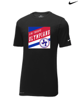 Jim Thorpe Football Square - Mens Nike Cotton Poly Tee