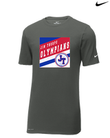 Jim Thorpe Football Square - Mens Nike Cotton Poly Tee