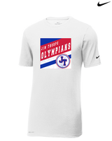 Jim Thorpe Football Square - Mens Nike Cotton Poly Tee