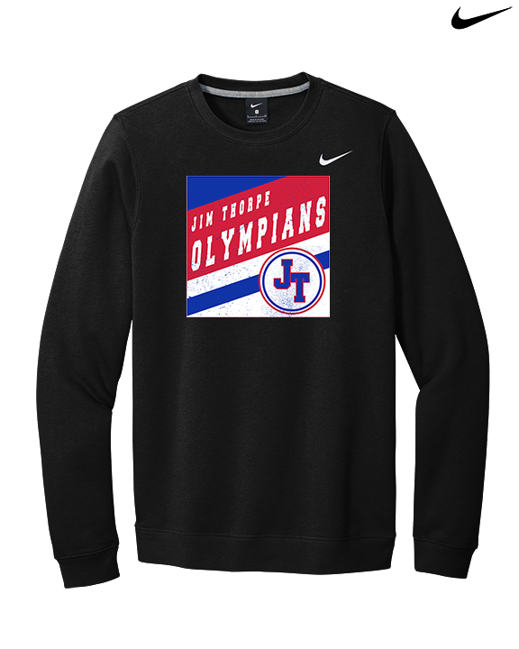 Jim Thorpe Football Square - Mens Nike Crewneck