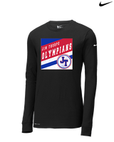 Jim Thorpe Football Square - Mens Nike Longsleeve