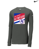 Jim Thorpe Football Square - Mens Nike Longsleeve