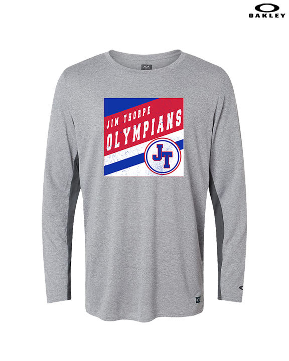 Jim Thorpe Football Square - Mens Oakley Longsleeve