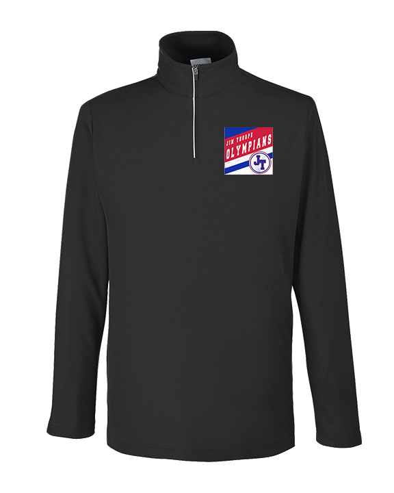 Jim Thorpe Football Square - Mens Quarter Zip