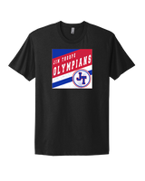 Jim Thorpe Football Square - Mens Select Cotton T-Shirt