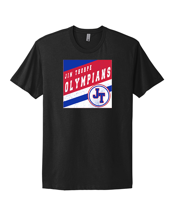 Jim Thorpe Football Square - Mens Select Cotton T-Shirt