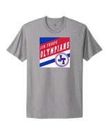 Jim Thorpe Football Square - Mens Select Cotton T-Shirt