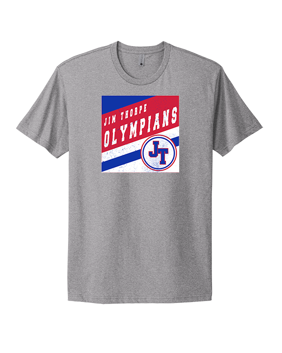 Jim Thorpe Football Square - Mens Select Cotton T-Shirt