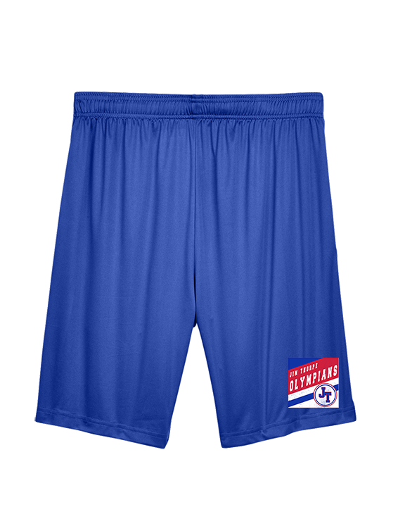 Jim Thorpe Football Square - Mens Training Shorts with Pockets