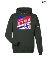 Jim Thorpe Football Square - Nike Club Fleece Hoodie