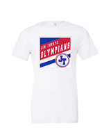 Jim Thorpe Football Square - Tri-Blend Shirt