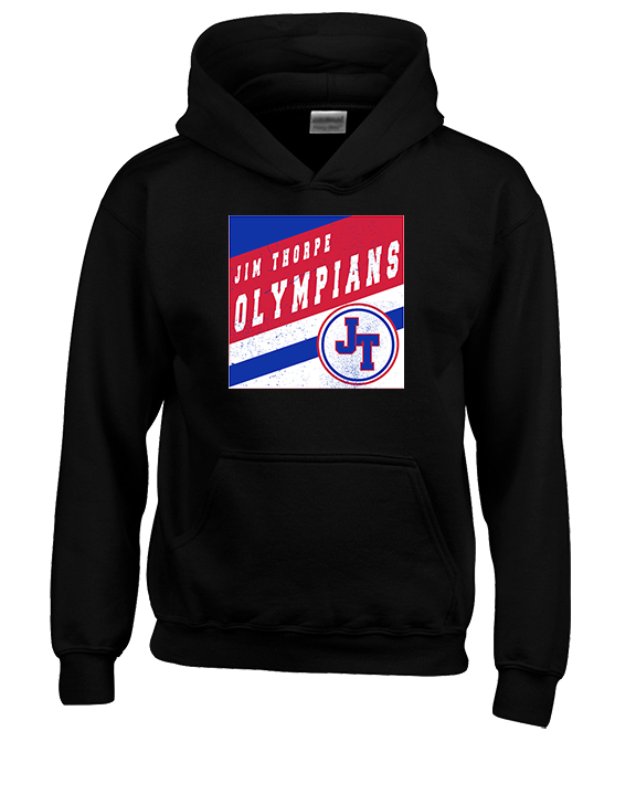 Jim Thorpe Football Square - Unisex Hoodie