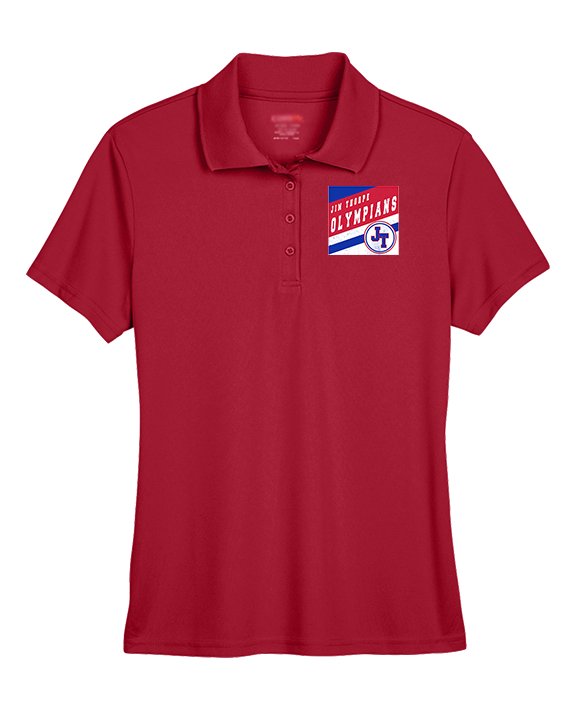 Jim Thorpe Football Square - Womens Polo