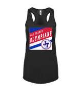 Jim Thorpe Football Square - Womens Tank Top