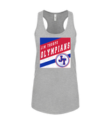 Jim Thorpe Football Square - Womens Tank Top