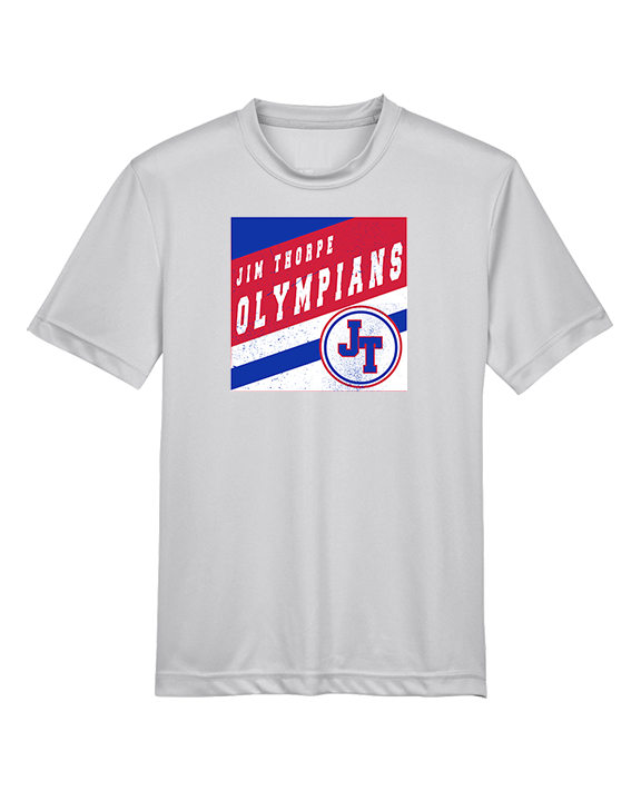 Jim Thorpe Football Square - Youth Performance Shirt