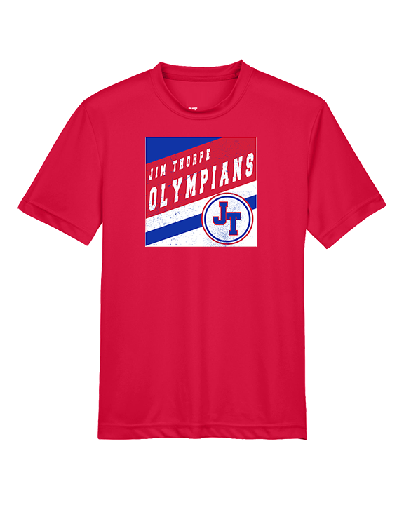 Jim Thorpe Football Square - Youth Performance Shirt