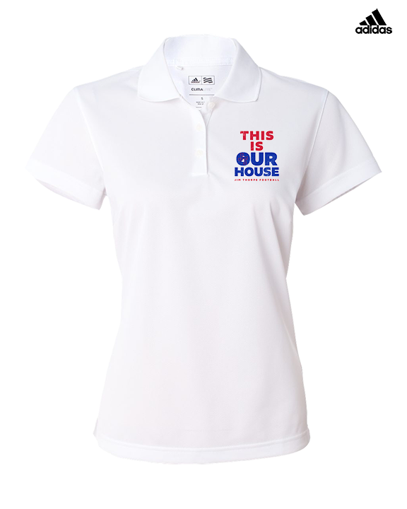 Jim Thorpe Football TIOH - Adidas Womens Polo