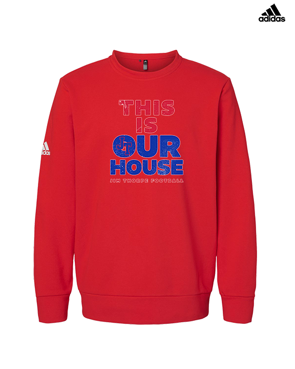 Jim Thorpe Football TIOH - Mens Adidas Crewneck