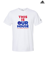 Jim Thorpe Football TIOH - Mens Adidas Performance Shirt