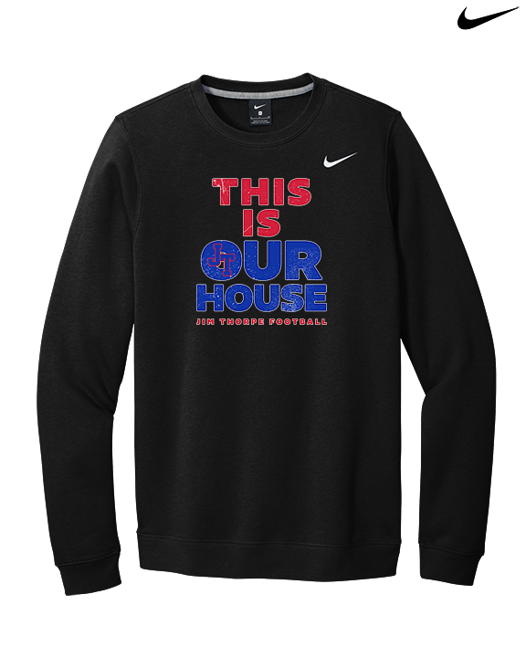 Jim Thorpe Football TIOH - Mens Nike Crewneck