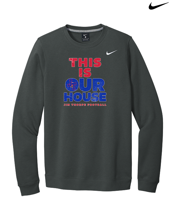 Jim Thorpe Football TIOH - Mens Nike Crewneck