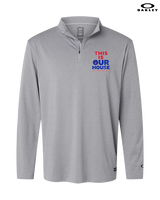 Jim Thorpe Football TIOH - Mens Oakley Quarter Zip