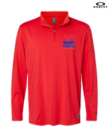 Jim Thorpe Football TIOH - Mens Oakley Quarter Zip