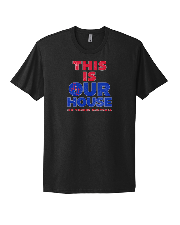 Jim Thorpe Football TIOH - Mens Select Cotton T-Shirt
