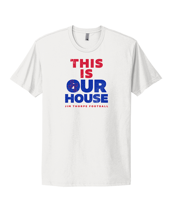 Jim Thorpe Football TIOH - Mens Select Cotton T-Shirt