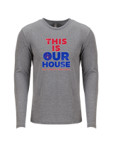 Jim Thorpe Football TIOH - Tri-Blend Long Sleeve