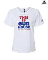 Jim Thorpe Football TIOH - Womens Adidas Performance Shirt