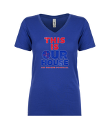Jim Thorpe Football TIOH - Womens Vneck