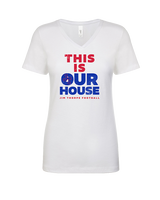 Jim Thorpe Football TIOH - Womens Vneck