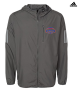 Jim Thorpe Football Toss - Mens Adidas Full Zip Jacket