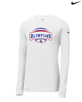 Jim Thorpe Football Toss - Mens Nike Longsleeve