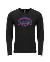Jim Thorpe Football Toss - Tri-Blend Long Sleeve