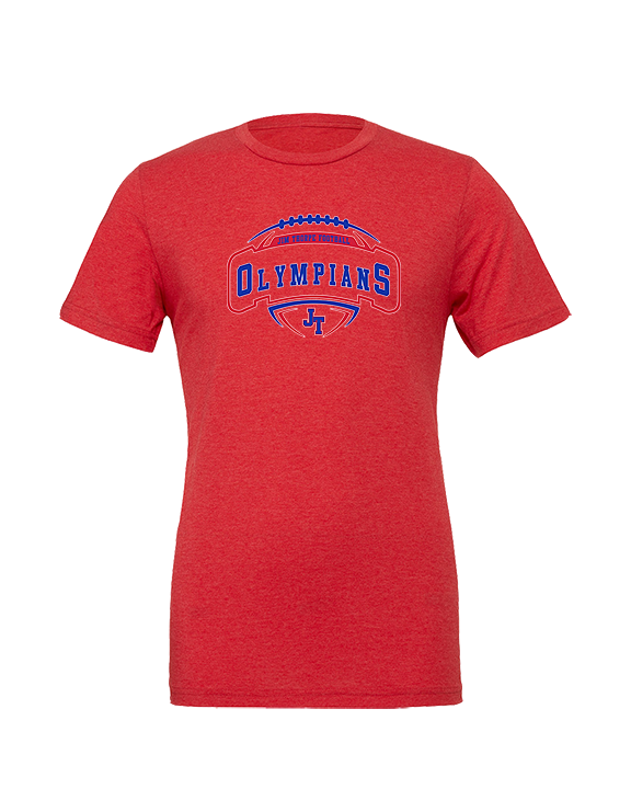 Jim Thorpe Football Toss - Tri-Blend Shirt
