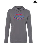 Jim Thorpe Football Toss - Womens Adidas Hoodie