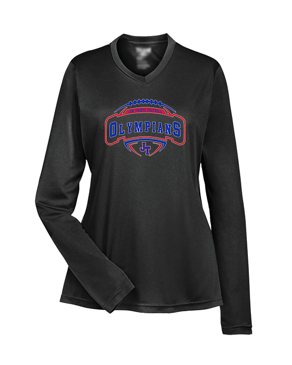 Jim Thorpe Football Toss - Womens Performance Longsleeve