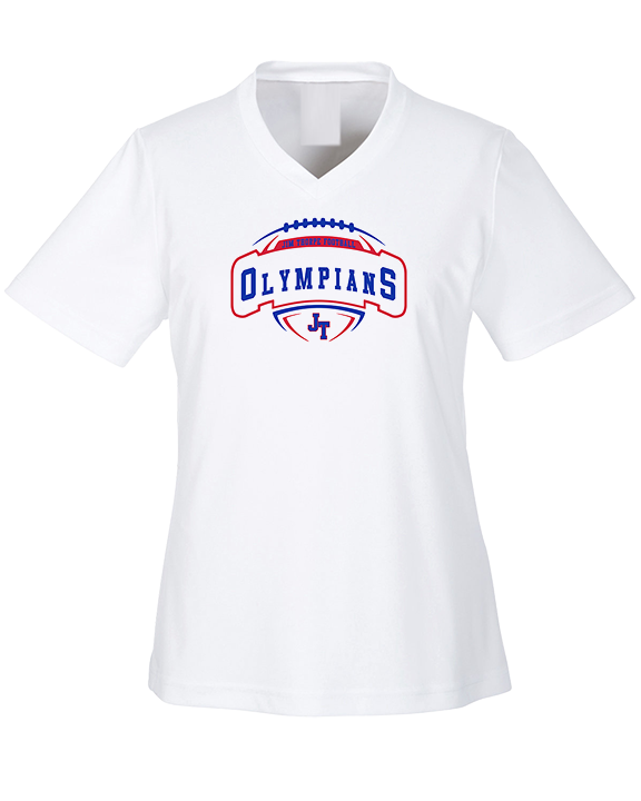Jim Thorpe Football Toss - Womens Performance Shirt